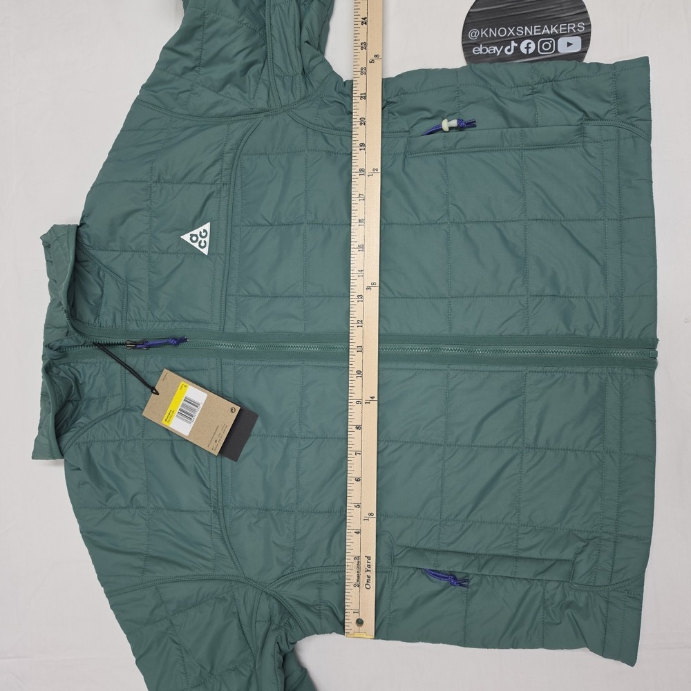 Nike ACG Therma-Fit Rope De Dope Quilted Jacket Green FN1943-361 Womens Size S - Picture 6 of 10